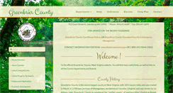 Desktop Screenshot of greenbriercounty.net