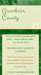 Mobile Screenshot of greenbriercounty.net